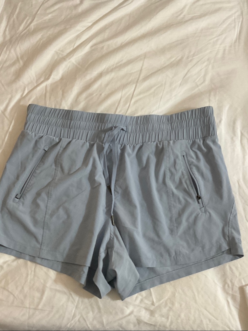 all in motion Light Blue Athletic Drawstring Shorts